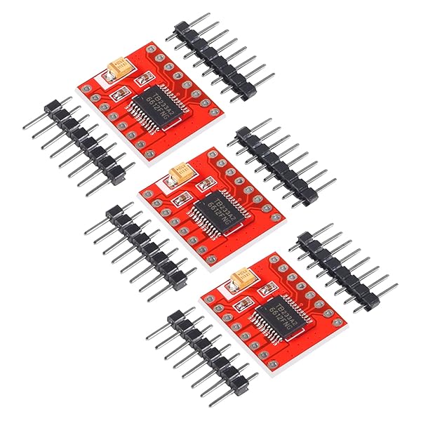【送料無料】3pcs tb6612fngデュアルdcステッピングモータドライバモジュール1.2 a l298nより3.2 a優れたピーク
