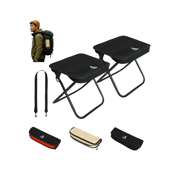 【送料無料】折りたたみいす 小型 軽量 380g キャンプ 椅子 ショルダーストラップ付き、一体型 携帯いすコンパクト 付き 旅行 ハイキング お釣り フェス 試合観戦