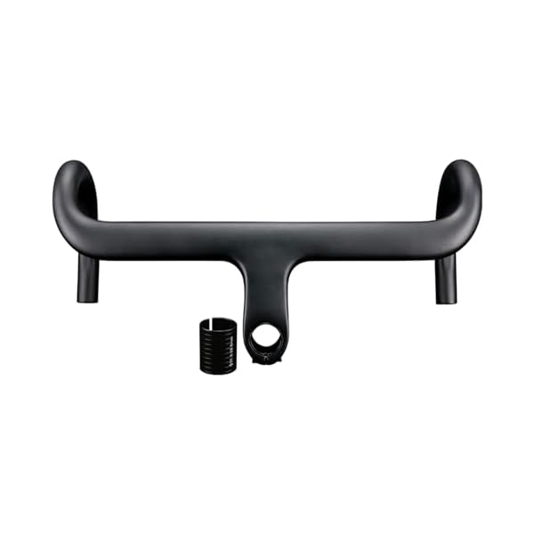 【送料無料】ロゴなし カーボン ロードバイク ドロップハンドルバー OD21-1/4 "～1-1/8" 自転車用一体型 正規品 超軽量 バイクパーツ ステム90mm 幅420mm UD艶消し