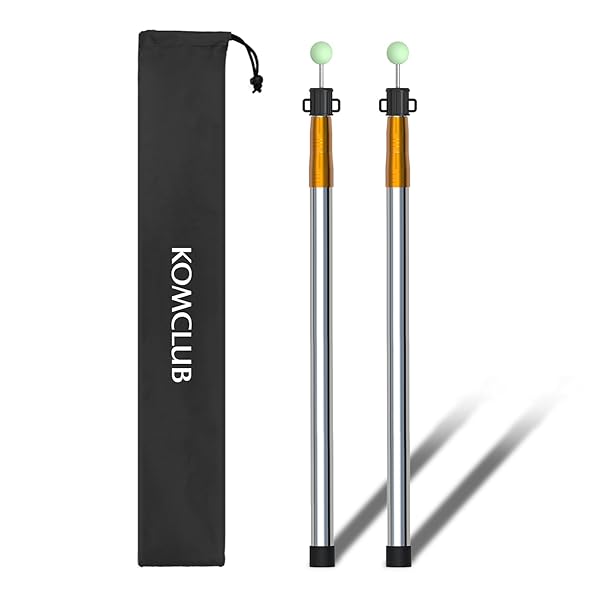 【送料無料】タープポール 伸縮 テントポール スライド式 3継無段階調節 最大直径28mm (高さ94〜220cm)..