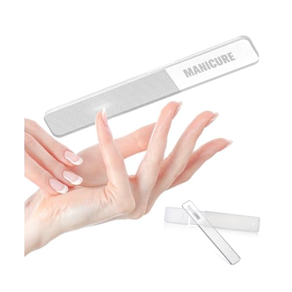 【送料無料】【2025年最新改良版】爪やすり 爪磨き ガラス製 最新ナノ技術が生んだ全く新しい つめやすり つめみがき ツメ磨き 介護 子供 男女兼用 お手入れ簡単 つめ お手入れ