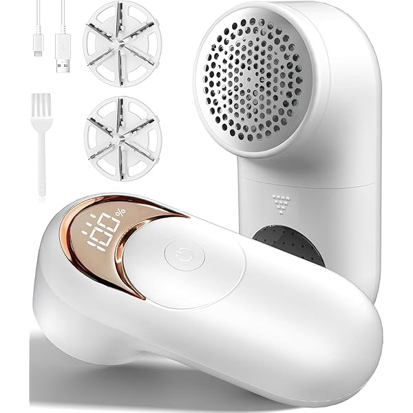 【送料無料】毛玉取り けだまとり 電動 【2025 アップグレード版】 毛玉取り 電動 毛玉クリーナー 液晶ディスプレイ付き 3段階のスピード調整 強力6枚刃 ...