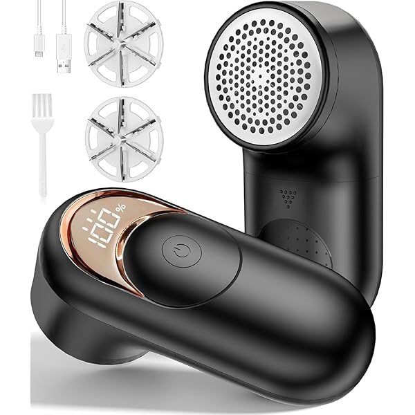 【送料無料】毛玉取り けだまとり 電動 【2025 アップグレード版】 毛玉取り 電動 毛玉クリーナー 液晶ディスプレイ付き 3段階のスピード調整 強力6枚刃 ...