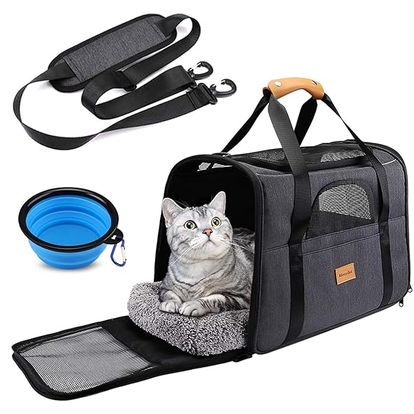 【送料無料】ペットキャリー 猫 きゃりーバッグ 4way ショルダー 中・大型猫・小型犬・うさぎ用 リュッ..