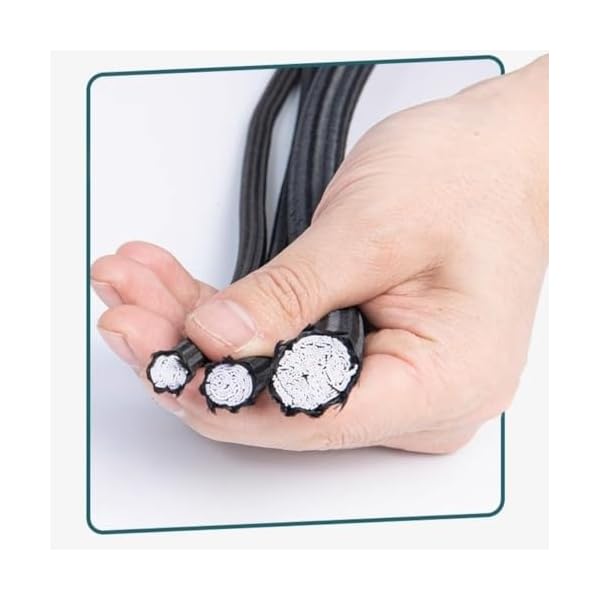 【送料無料】パラコード ショックコード 幅5mm 長10M 弾力線 ゴム紐 アウトドア用...