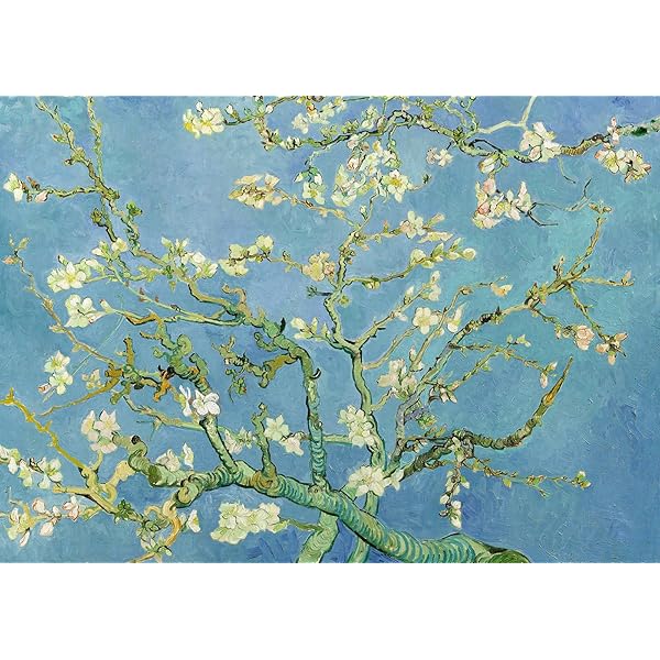 【送料無料】1000ピース ジグソーパズル ゴッホ アーモンドの花 名画 パズル 絵画 自然 ペインティング おしゃれ インテリア プレゼント（70×50cm）