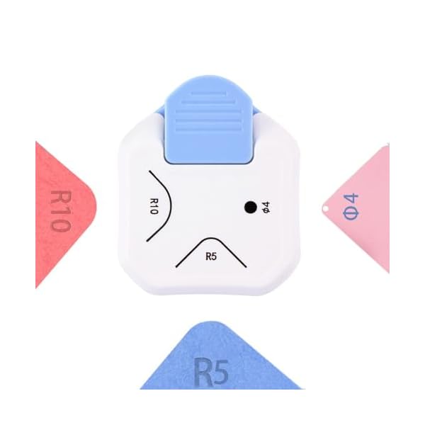 【送料無料】コーナーカッター 3 in 1 ハンドヘルドバッジ Φ4mm R10mm R5mm コーナーパンチ ペーパーク..