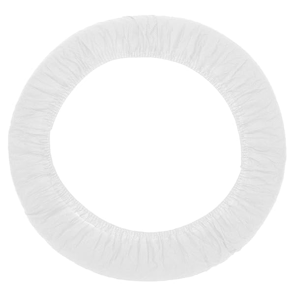 【送料無料】50枚 ハンドルカバー 使い捨て 不織布 薄型 防油 防汚 約38cm 自動車ハンドル保護用 ホワ..