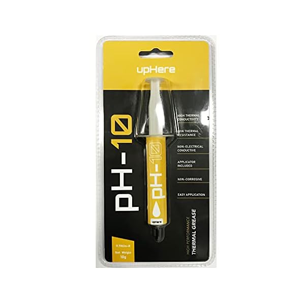 【送料無料】Novonest CPUグリス 熱伝導グリス CPUサーマルペースト 高性能ナノダイヤモンドグリス ヘラ付き 10g【PH-10】