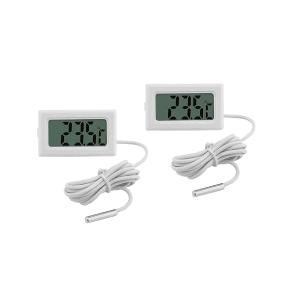 【送料無料】LCD温度湿度計 デジタル温湿度計 屋内部屋温度メーター-50℃〜110℃ 温度モニター 防水温度..