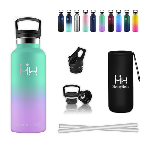 【送料無料】水筒 500ml ステンレス 保温保冷 真空断熱 広口 二重構造 炭酸対応 出勤 男の子 ビジネス..