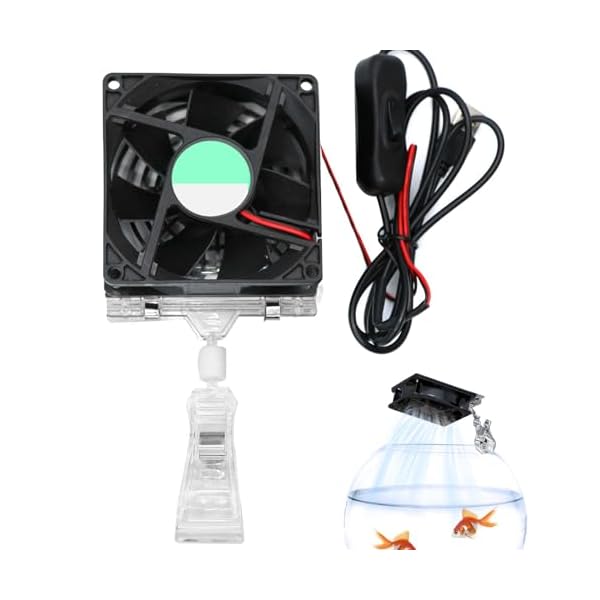 【送料無料】水槽用冷却ファン アクアリウム冷却ファン 水槽用ファン 水槽 クーラー ファン 水槽扇風機..
