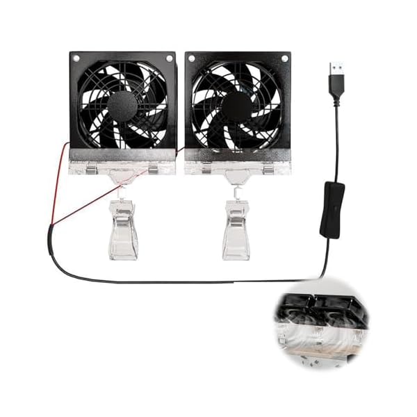 【送料無料】水槽用冷却ファン アクアリウム冷却ファン 水槽用ファン 水槽 クーラー ファン 水槽扇風機..