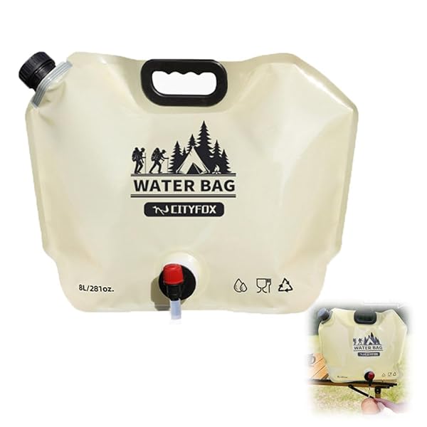 【送料無料】ウォータータンク ウォーターバッグ 折りたたみ 給水袋 水タンク 折り畳み 8L 折りたたみ ..