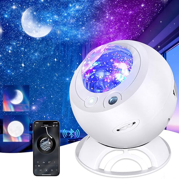 【送料無料】【2025新登場・高精細星雲投影】プラネタリウム 家庭用 スタープロジェクター ギャラク ...
