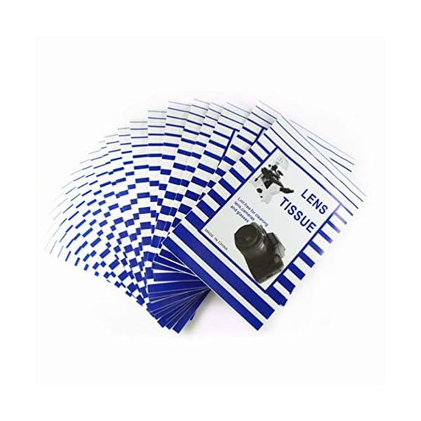 【送料無料】カメラ レンズ クリーニング ペーパー 顕微鏡 ワイプ ティッシュ レンズ フィルター用 ダ..