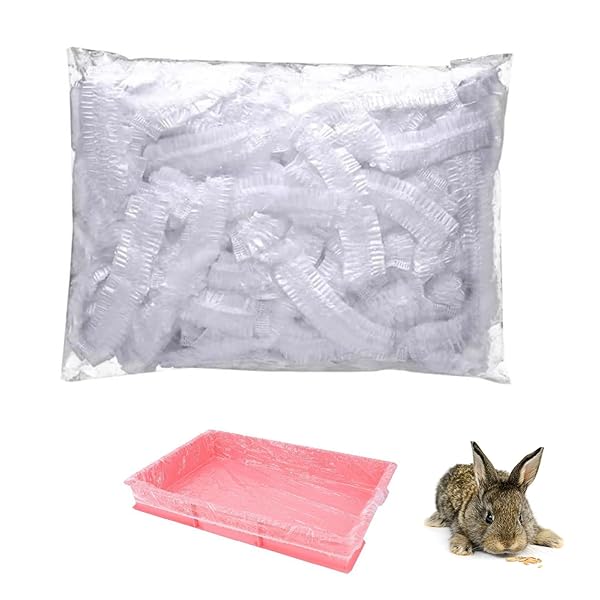 【送料無料】うさぎ トイレシート 【50枚入り】うさぎ トイレマット ウサギトイレトレイフィルム ペッ..