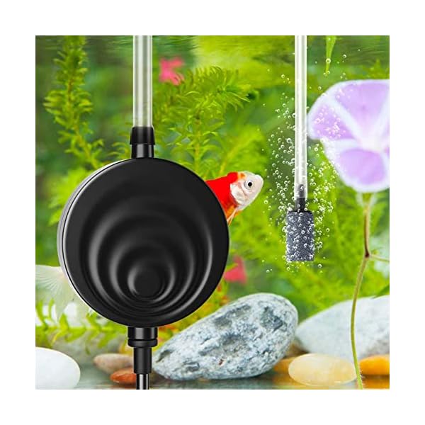 【送料無料】水槽エアーポンプ 静かな 小型エアーポンプ 水槽に酸素提供 アクセサリー付きエアポンプ  ...
