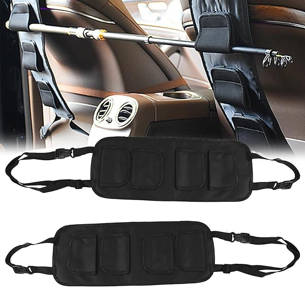 【送料無料】車両釣り竿ホルダー 車のポータブル釣り竿ホルダー 釣り用収納バッグ 釣り ロッドベルト 車載 釣り竿ホルダ 釣り竿ベルト収納釣竿セットホルダー 車釣...