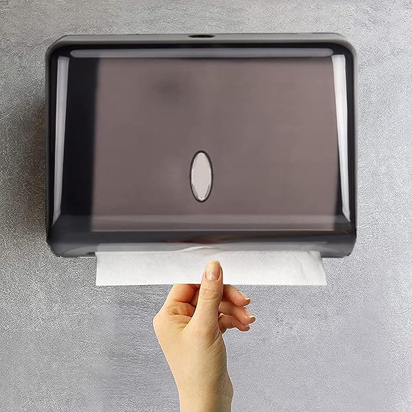 【送料無料】ペーパータオルホルダー 壁掛け 小判用 中判用 ティッシュケース キッチン/洗面所/浴室/オ..