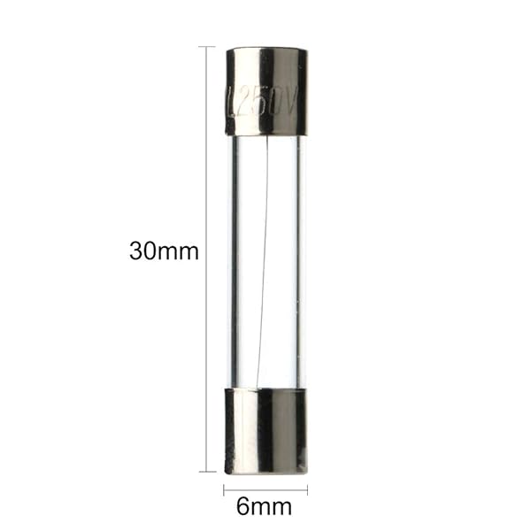 【送料無料】5個6×30mmインラインヒューズホルダ，100個 6 * 30mm ガラス管 ヒュー...