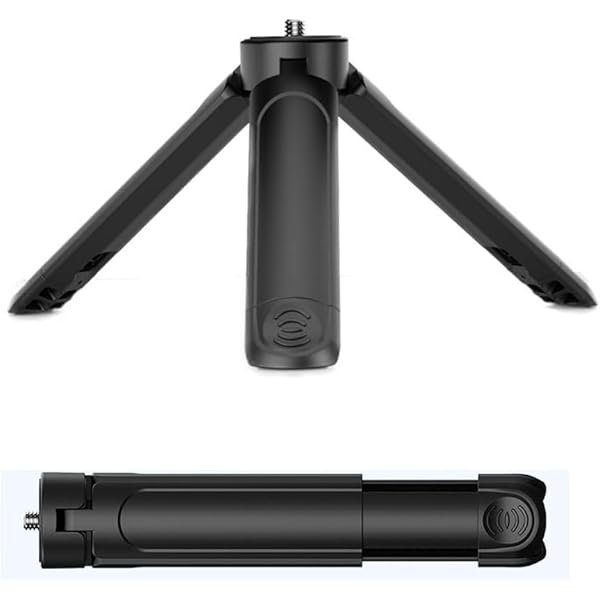 樂天商城 - 【送料無料】三脚 積み重ね可能な小型ミニ三脚 スマートフォンホルダー 360度回転 傾斜角度