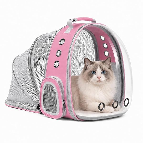 【送料無料】ペットキャリ 猫 キャリ 犬猫兼用 拡張式 宇宙船カプセル型 通気性 大容量 耐久性 安全性 折りたたみ パッド付き 旅行 通院 猫 キャリーケース-ピンクブランド色背部が拡張可能な-桃色モデルpc1商品説明【商品概要】【軽量・拡張式デザイン】本体重量約1.2kgの軽量設計。側面を拡張することで内部空間を広げ、使用シーンに応じてペットがより快適に過ごせます。自宅・外出先どちらでも使いやすい設計です。【通気性に優れた構造】多方向に配置されたメッシュ窓により、空気の循環を確保。移動中もムレにくく、ペットの様子を確認しやすい仕様です。【背負いやすいリュック型】両肩で安定して背負えるリュックタイプ。軽量設計のため、通院や外出、公共交通機関の利用時など、長時間の移動にも適しています。【耐荷重6kg・安心設計】約6kgまでの猫や小型犬に対応。形崩れしにくい構造で、日常のお出かけから通院まで安心して使用できます。【折りたたみ可能・収納便利】使用しない時はコンパクトに折りたたみ可能。収納や持ち運びの際にも場所を取りにくく、日常使いに便利です。【商品説明】この拡張式ペットキャリーリュックは、猫や小型犬との外出をより快適にするために設計されています。 通常時はコンパクト、拡張時は内部スペースを広げることができ、移動中や休憩時などシーンに応じた使い分けが可能です。 通気性を考慮したメッシュ構造により、キャリー内部の空気循環を保ち、ペットの様子も確認しやすくなっています。 リュックタイプのため両手が空き、通院、旅行、散歩、防災時の備えとしても活躍します。 耐荷重は約6kgまで対応し、猫・小型犬・小動物など幅広く使用可能。 使用しない時は折りたたんで収納でき、日常使いにも取り入れやすいペットキャリーです。【商品詳細】商品種別：犬のキャリアバックパック商品名：【送料無料】ペットキャリ 猫 キャリ 犬猫兼用 拡張式 宇宙船カプセル型 通気性 大容量 耐久性 安全性 折りたたみ パッド付き 旅行 通院 猫 キャリーケース-ピンク製造元：商品番号：petcarrier1色：背部が拡張可能な-桃色商品タイプ：モダン【当店からの連絡】お客様にご満足いただけるよう、最後まで誠意を持って気持ちの良いお取引を心がけております。