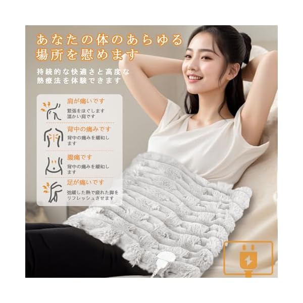 【送料無料】電気ホットマット 一人用 ホットカーペット [タイマー機能付き] 電気...