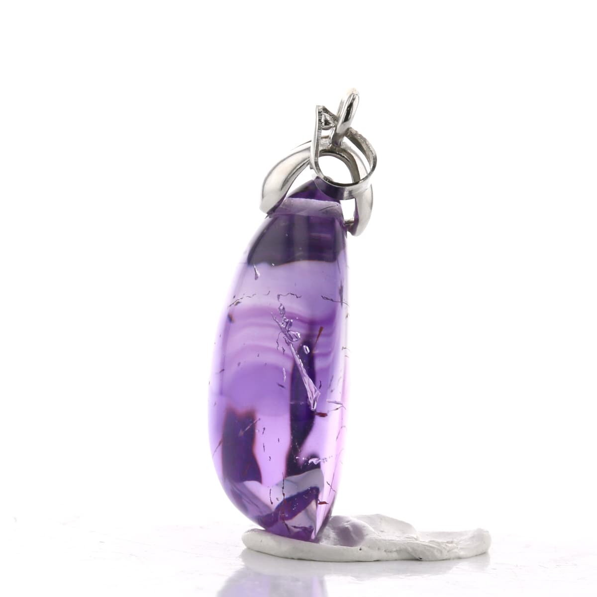 最高級（5A） アメジストエレスチャル ペンダントトップ No.37 [ 画像現物・一点物 ] パワーストーン 天然石 FORESTBLUE フォレストブルー【6281】