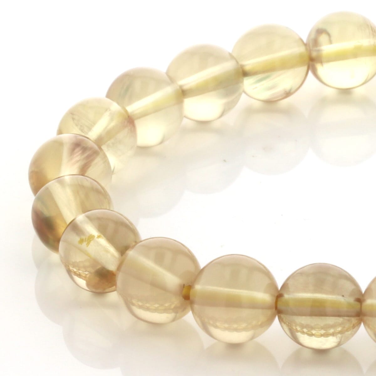 【10%OFF】アンデシン （レッドゴールド）ブレスレット 8mm玉 No.40 最高級（5A） [ 画像現物・一点物 ] パワーストーン 天然石 FORESTBLUE フォレストブルー【5727】