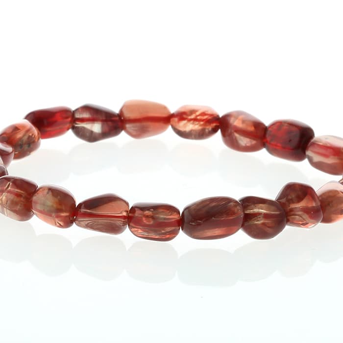 【10%OFF】アンデシン イレギュラー ブレスレット No.11 [ 画像現物・一点物 ] パワーストーン 天然石 FORESTBLUE フォレストブルー【6857】