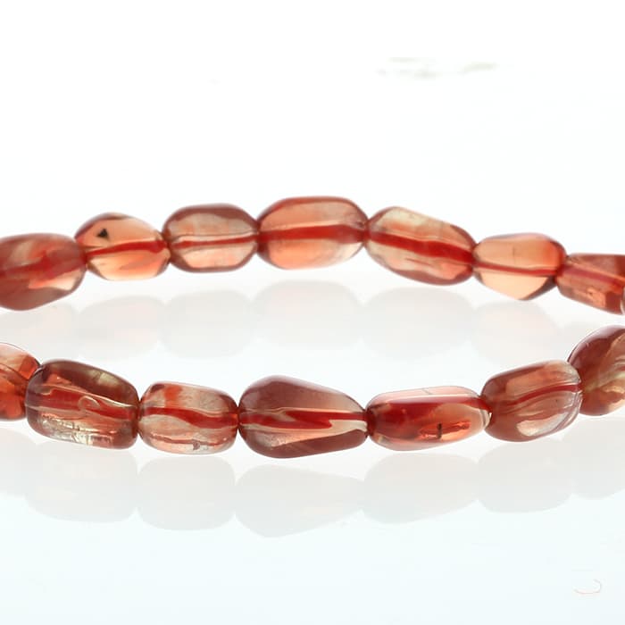 【10%OFF】アンデシン イレギュラー ブレスレット No.16 [ 画像現物・一点物 ] パワーストーン 天然石 FORESTBLUE フォレストブルー【6870】