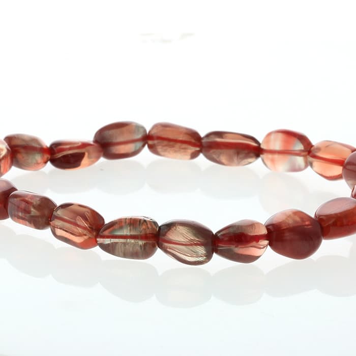 【10%OFF】アンデシン イレギュラー ブレスレット No.19 [ 画像現物・一点物 ] パワーストーン 天然石 FORESTBLUE フォレストブルー【6878】