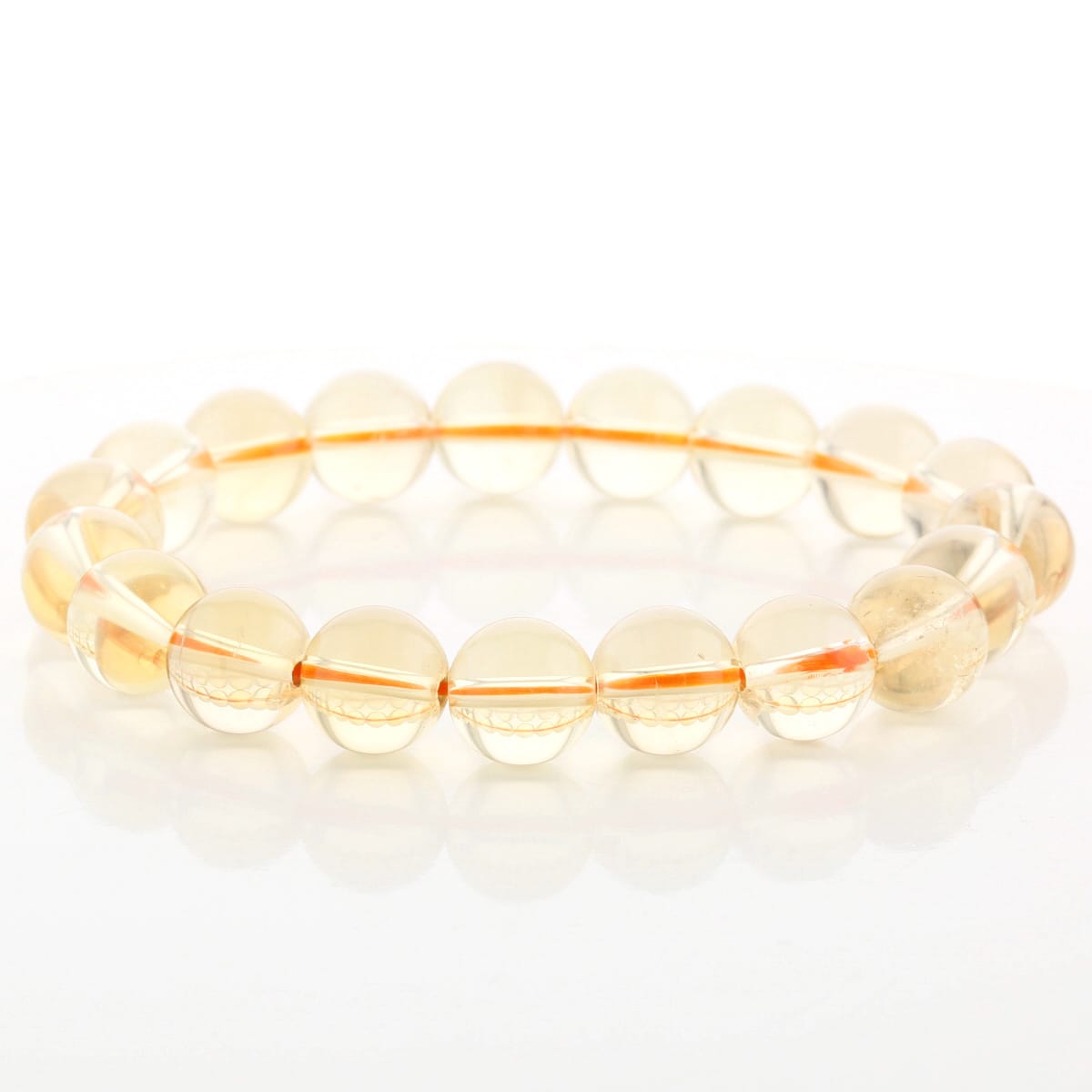 天然シトリン （非加熱・無処理）ブレスレット 11.5mm玉 No.10 最高級【プレミアム】 [ 画像現物・一点物 ] パワーストーン 天然石 FORESTBLUE フォレストブルー【4507】