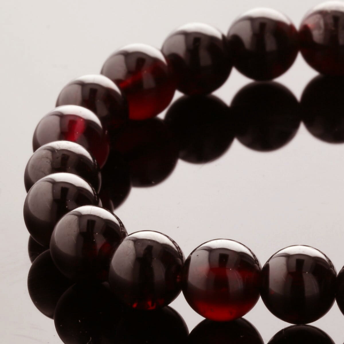 ガーネット ブレスレット 8mm玉 No.37 4A [ 画像現物・一点物 ] パワーストーン 天然石 FORESTBLUE フォレストブルー【6245】