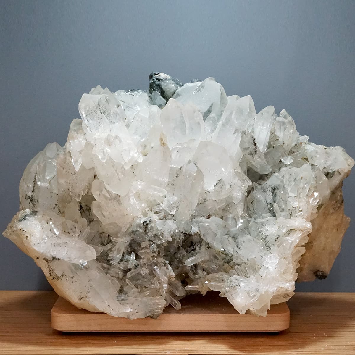 ヒマラヤ水晶 クラスター・原石（クル渓谷） No.1  画像現物・一点物  ...