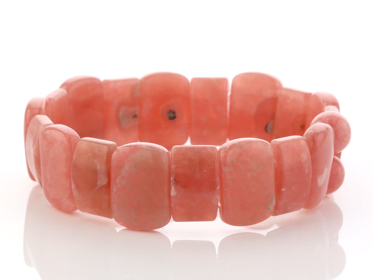 インカローズ バングルブレスレット No.44 最高級5A [ 画像現物・一点物 ] パワーストーン 天然石 FORESTBLUE フォレストブルー【8961】