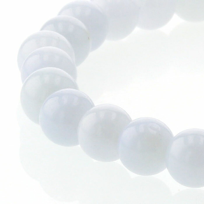 ラベンダー翡翠（ひすい） ブレスレット 7mm玉 No.57 [ 画像現物・一点物 ] パワーストーン 天然石 FORESTBLUE フォレストブルー【4212】