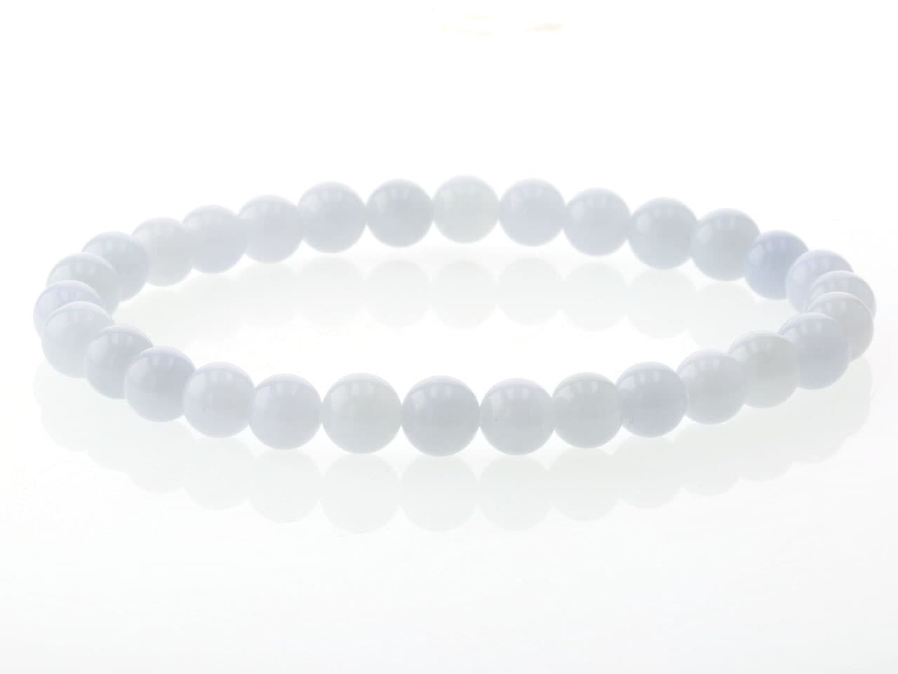 ラベンダー翡翠（ひすい） ブレスレット 7mm玉 No.57 [ 画像現物・一点物 ] パワーストーン 天然石 FORESTBLUE フォレストブルー【4212】