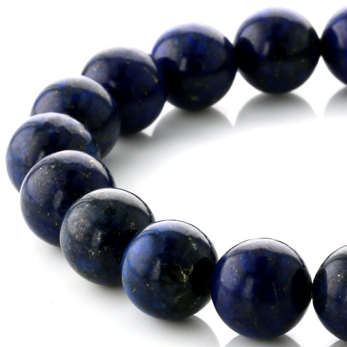 ラピスラズリ ブレスレット 10mm玉 No.43 最高級5A [ 画像現物・一点物 ] パワーストーン 天然石 FORES..
