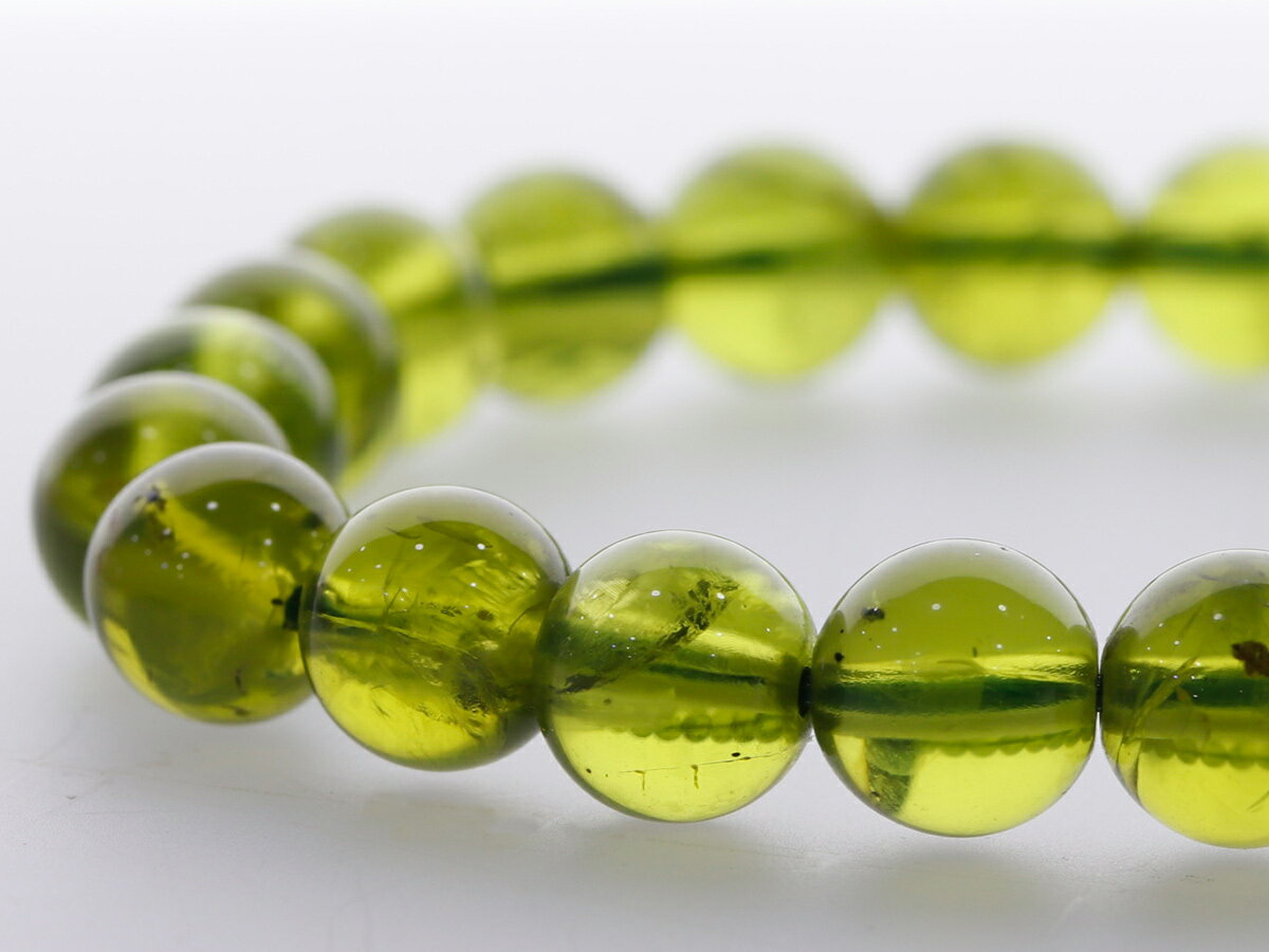 ペリドット ブレスレット 7.8mm玉 No.s-2005 （中国広州市市場 直接仕入販売） 取寄せ品 [ 画像現物・一点物 ] パワーストーン 天然石 FORESTBLUE フォレストブルー【s-2005】