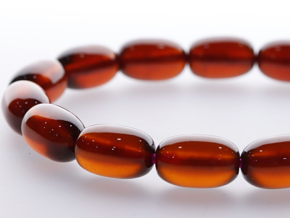 アンバー（琥珀） ブレスレット No.s-2805 （中国広州市市場 直接仕入販売） 取寄せ品 [ 画像現物・一..