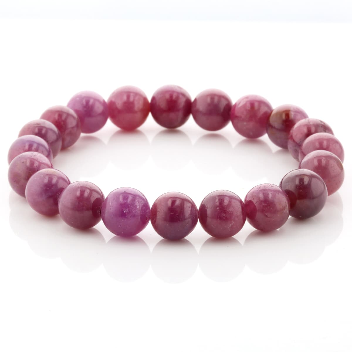 ルビー ブレスレット 10mm玉 No.20 最高級5A [ 画像現物・一点物 ] パワーストーン 天然石 FORESTBLUE フォレストブルー