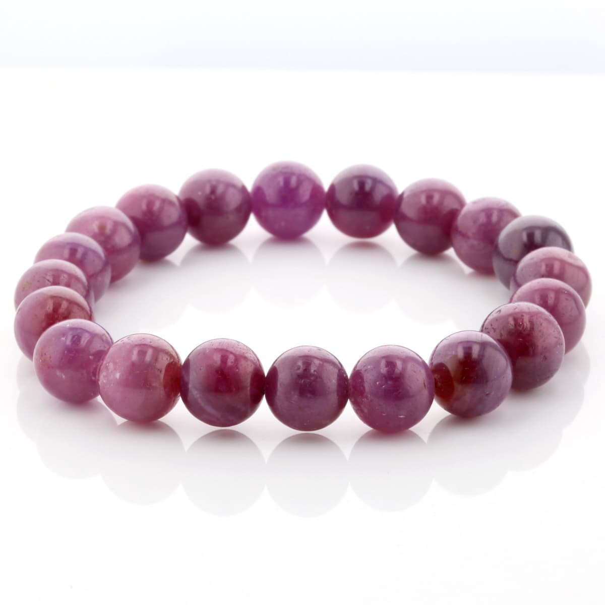 ルビー ブレスレット 10mm玉 No.20 最高級5A [ 画像現物・一点物 ] パワーストーン 天然石 FORESTBLUE フォレストブルー