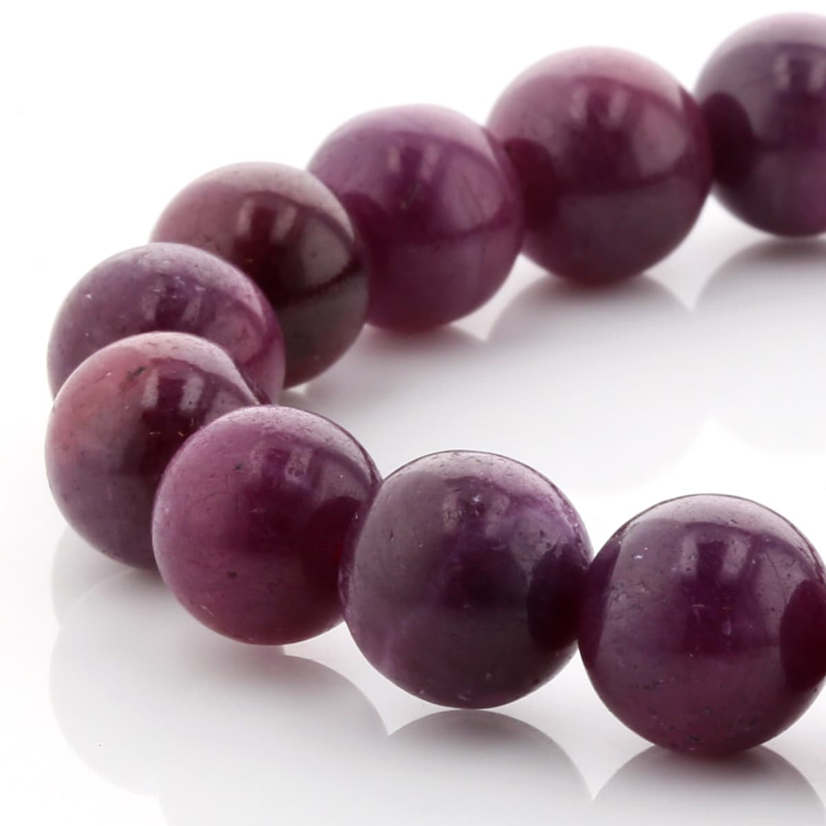 ルビー ブレスレット 10mm玉 No.23 最高級5A [ 画像現物・一点物 ] パワーストーン 天然石 FORESTBLUE フォレストブルー