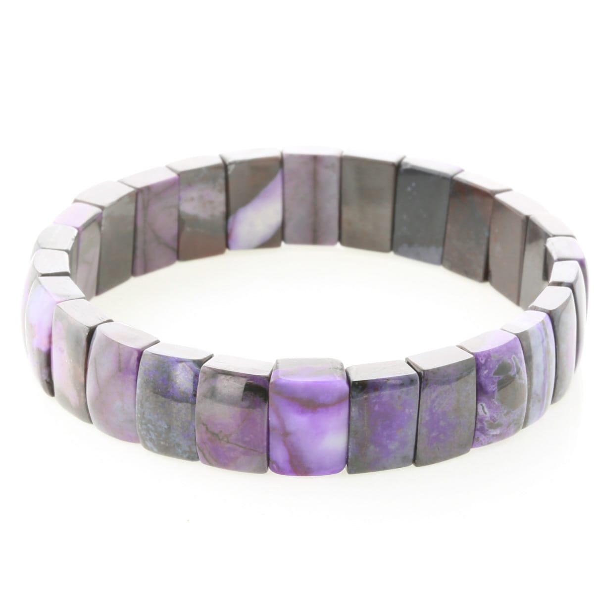 最高級【プレミアム】 スギライト バングルブレスレット No.8 [ 画像現物・一点物 ] パワーストーン 天然石 FORESTBLUE フォレストブルー【2880】