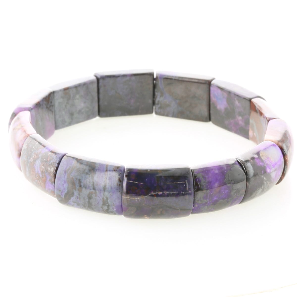 最高級（5A） スギライト バングルブレスレット No.5 [ 画像現物・一点物 ] パワーストーン 天然石 FORESTBLUE フォレストブルー【3033】