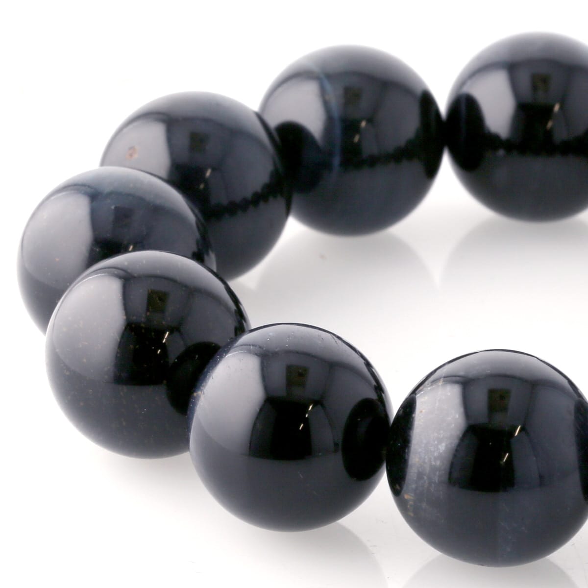 【10%OFF】ブルータイガーアイ ブレスレット 20mm玉 No.6 最高級（5A） [ 画像現物・一点物 ] パワーストーン 天然石 FORESTBLUE フォレストブルー【6997】