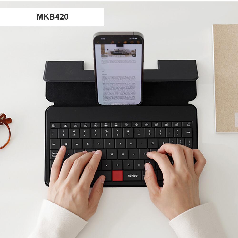 【MOKIBO(モキボ) Fusion Keyboard】タッチパッド一体型キーボード bluetooth 充電式 ワイヤレス モキボ iPhone スマホ タッチパッド付き ipad Pro スタンド＋ケース＋キーボード＋トラックパッドの iPadケース 11インチ対応 2