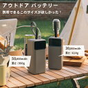 【スーパーセール連動SALE】【レビュープレゼント対象】FluleForest VOVA アウトドア バッテリー 非常用 災害用 キャンプ 災害対策 ポータブル電源 USB充電 携帯性 縦置き アースカラー 機内持ち込み LEDランタン PSE認証 30000mAh 50000mAh/ FF-VA130/150 _FF